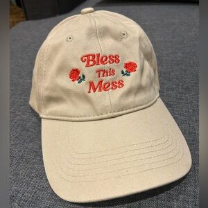 BLESS THIS MESS BASEBALL CAP HAT